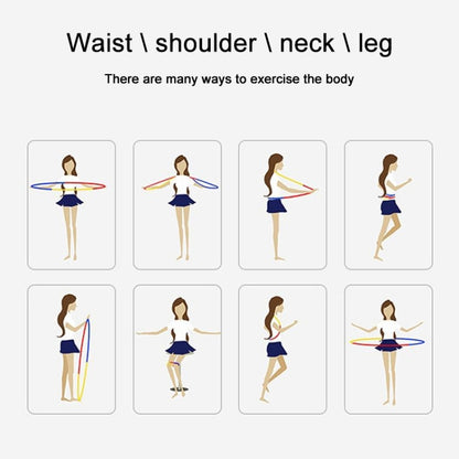 Cinta modeladora circular para adultos, ideal para exercícios de ginástica e emagrecimento. Fabricada com molas flexíveis e macias, 0,9 kg / 42 cm (2 lb / 42 cm).