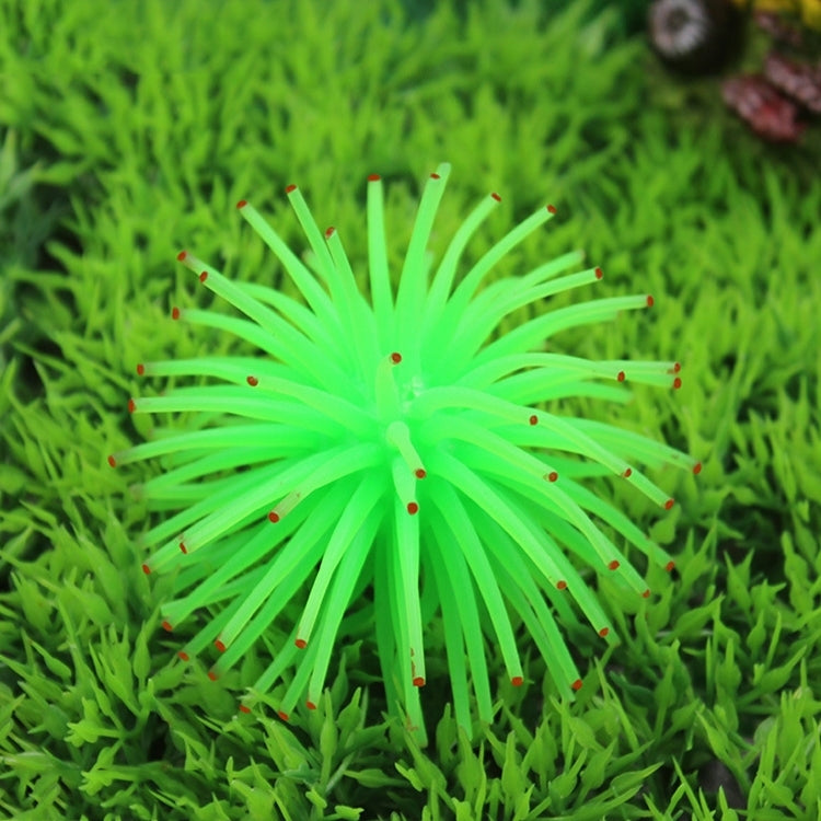 Aquarium Articles Decoration TPR Simulation Sea Urchin Ball Coral with Point, Size: L, Diameter: 13cm, 13cm