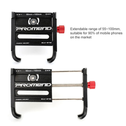 PROMEND SJJ-275 Soporte para teléfono de bicicleta de aleación de aluminio para manillar, SJJ-275