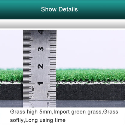 Tapete de práctica de golf para interiores, material EVA, tapete de golf con TEE, edición regular, tamaño: 50 x 80 cm.