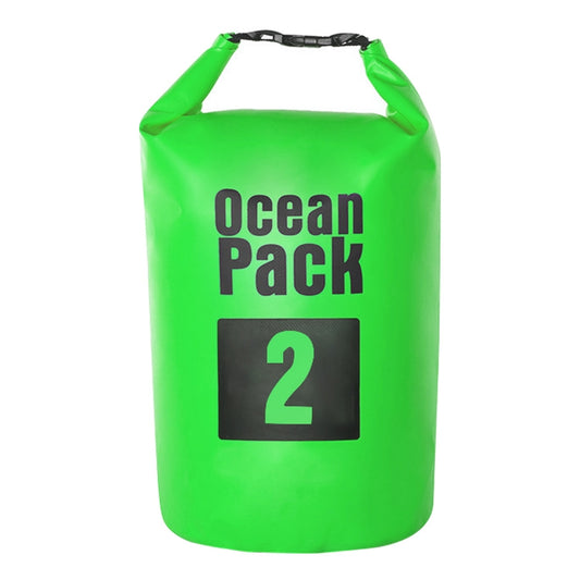 Outdoor Waterproof Bag Dry Sack PVC Barrel Bag, Capacity: 2L, Capacity: 2L (Pink), Capacity: 2L (Green), Capacity: 2L (Sky Blue), Capacity: 2L (Yellow), Capacity: 2L (Black), Capacity: 2L (Dark Blue), Capacity: 2L (Orange)