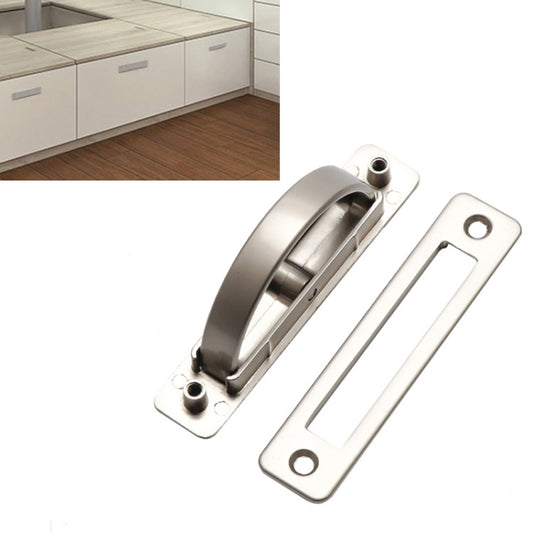 Puxador de plataforma em tatami, puxador de gaveta simples, puxador invisível, com película negativa.