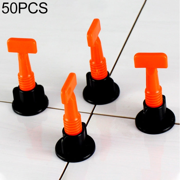 50 PCS Leveler Clip Leveling Device Paving Tile Positioning Aids, Positioning Aids