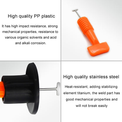 50 PCS Leveler Clip Leveling Device Paving Tile Positioning Aids, Positioning Aids
