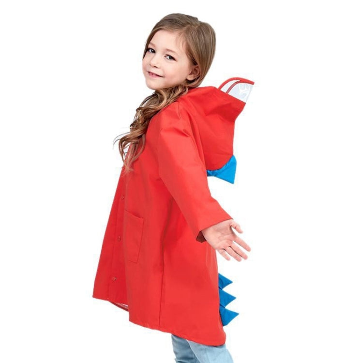 Impermeable de moda para niños con diseño de dinosaurio de dibujos animados, talla XXL.