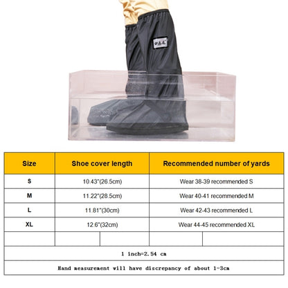 Outdoor High Tube Rainproof Snowproof Thickened Rain Shoes Size:XL, Size:XL