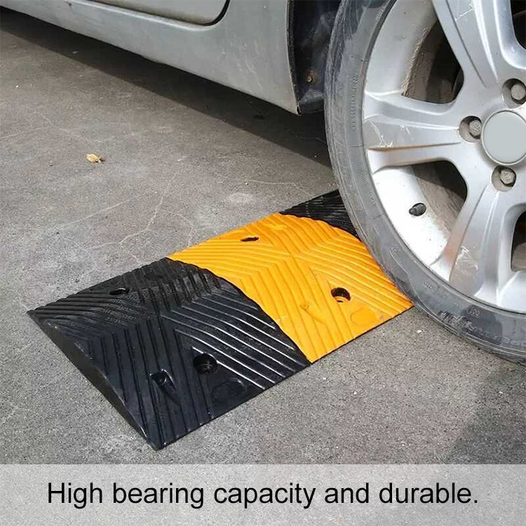 Pair Of Special Round Heads For Rubber Speed Bumps, Diameter: 40cm, Round Head Diameter: 40cm