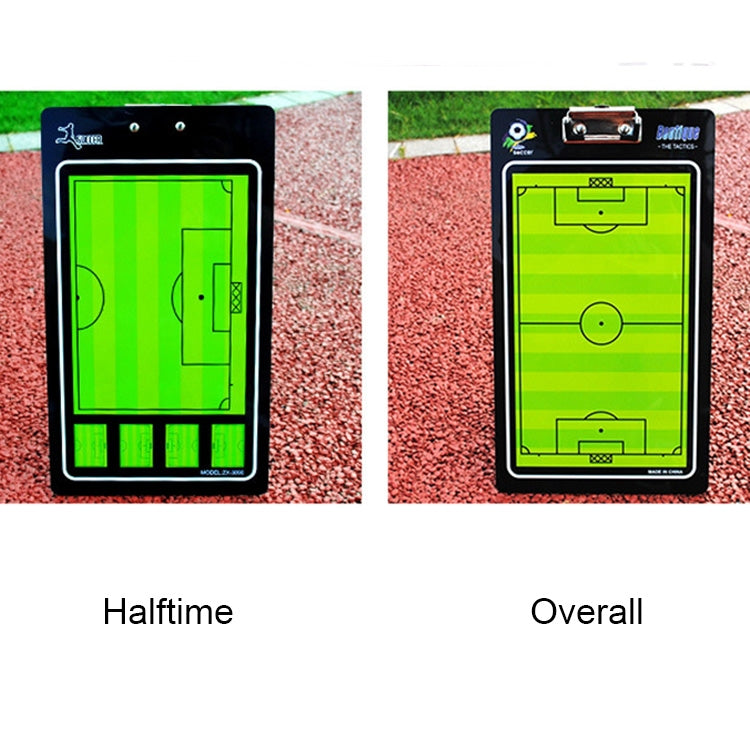 Tablero magnético de PVC para entrenador de fútbol con bolígrafo y borrador.