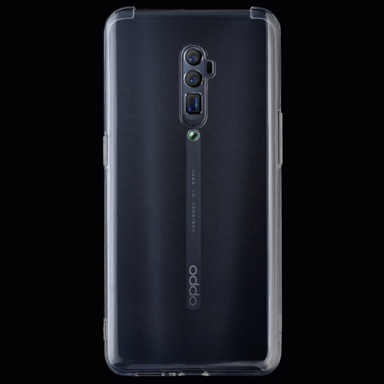 0.75mm Ultrathin Transparent TPU Soft Protective Case for OPPO Reno 10x Zoom, For OPPO Reno 10x Zoom