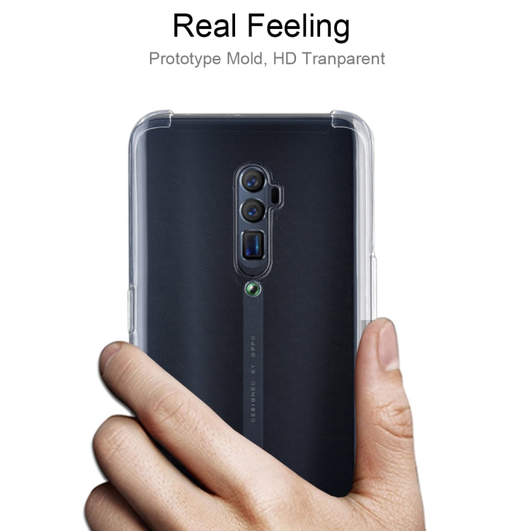 0.75mm Ultrathin Transparent TPU Soft Protective Case for OPPO Reno 10x Zoom, For OPPO Reno 10x Zoom