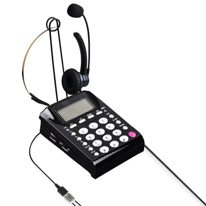 Dual 3.5mm Female to RJ9 PC / Mobile Phones Headset to Office Phone Adapter Convertor Cable, Length: 30cm