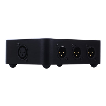 B866 Distribuidor paralelo horizontal dividido XLR, 1 entrada y 6 salidas