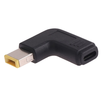 USB-C / Type-C Female to Big Square USB Male Plug Elbow Adapter Connector For Lenovo Thinkpad / ThinkBook / Xiaoxin, Lenovo Big Square Elbow