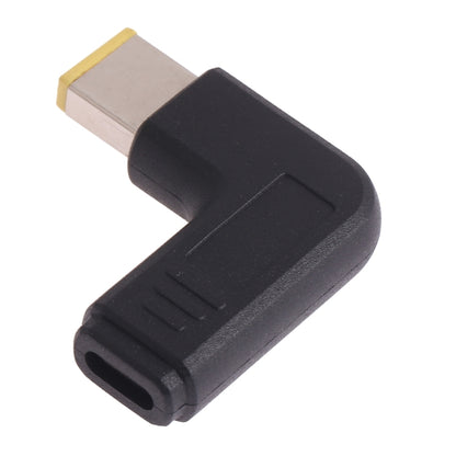 USB-C / Type-C Female to Big Square USB Male Plug Elbow Adapter Connector For Lenovo Thinkpad / ThinkBook / Xiaoxin, Lenovo Big Square Elbow