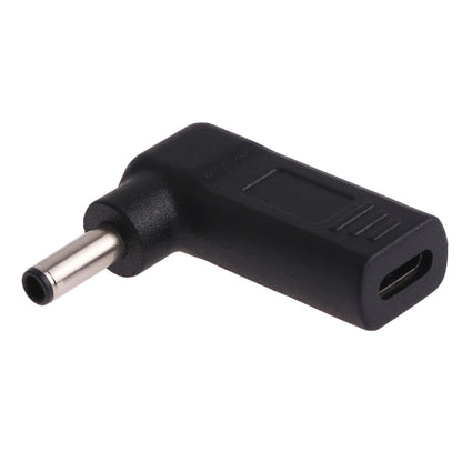 USB-C / Type-C Female to 4.5 x 3.0mm Male Plug Elbow Adapter Connector, 4.5 x 3.0mm Elbow Black, 4.5 x 3.0mm Elbow Blue