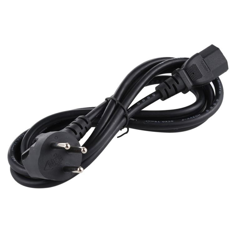 Israel Plug to Three Holes Desktop PC Power Cord, Cable Length: 1.8m, 1.8m