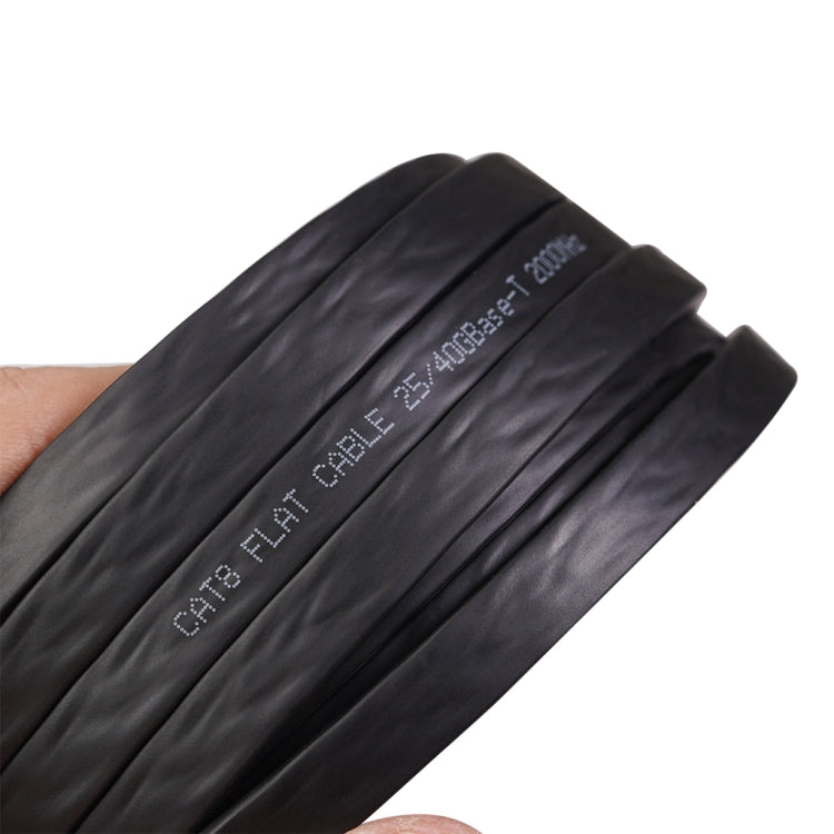 CAT8-2 Double Shielded CAT8 Flat Network LAN Cable, Length: 3m, 3m