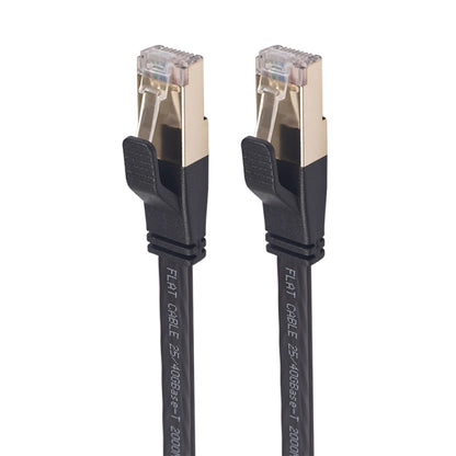 CAT8-2 Double Shielded CAT8 Flat Network LAN Cable, Length: 15m, 15m