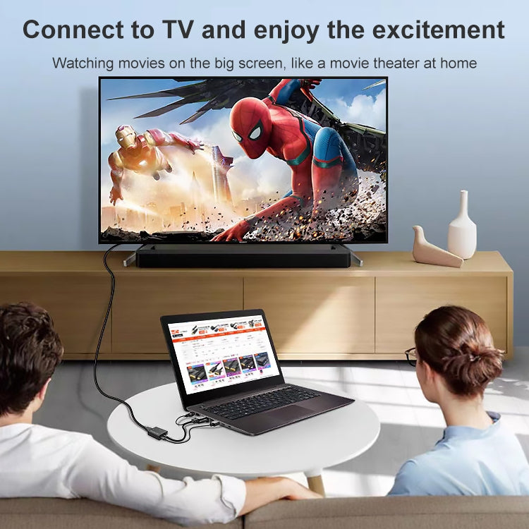 Conversor HDCO-VGAM2 1080P VGA Macho para HDMI Fêmea com Cabo de Áudio de 3,5 mm, HDCO-VGAM2