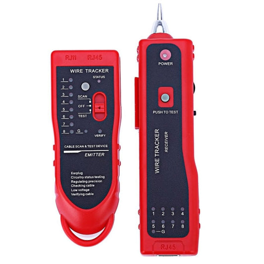 RJ11 / RJ45 Telephone Wire Tracker Ethernet LAN Network Cable Tester Detector Line Finder, RJ11 / RJ45 Line Finder