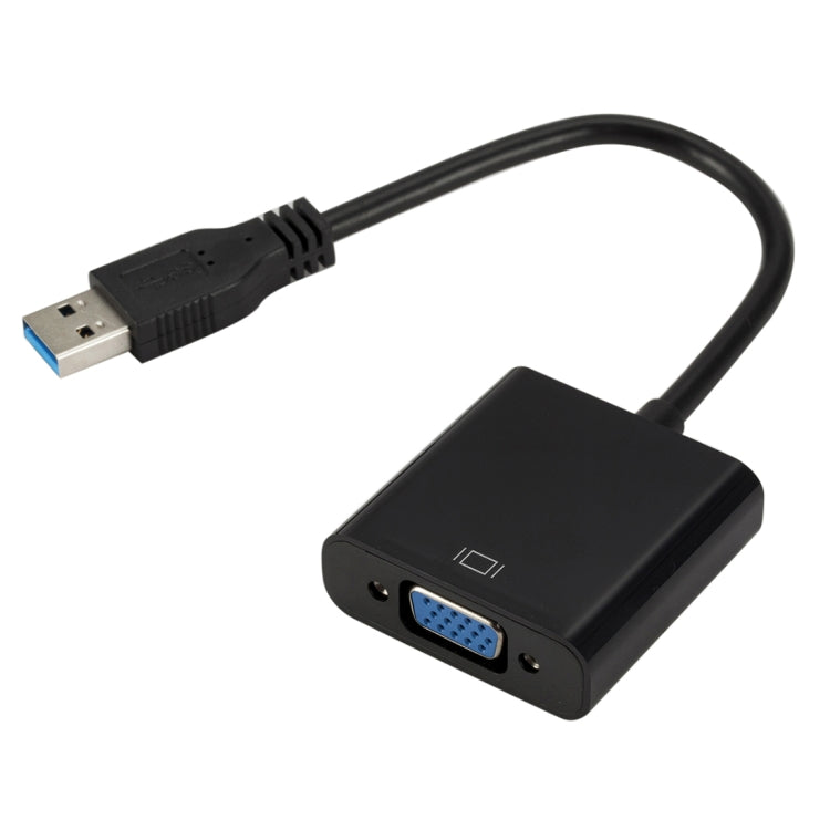 Cable convertidor de tarjeta gráfica externa USB 3.0 a VGA, resolución: 1080P, 1080P (negro), 1080P (azul), 1080P