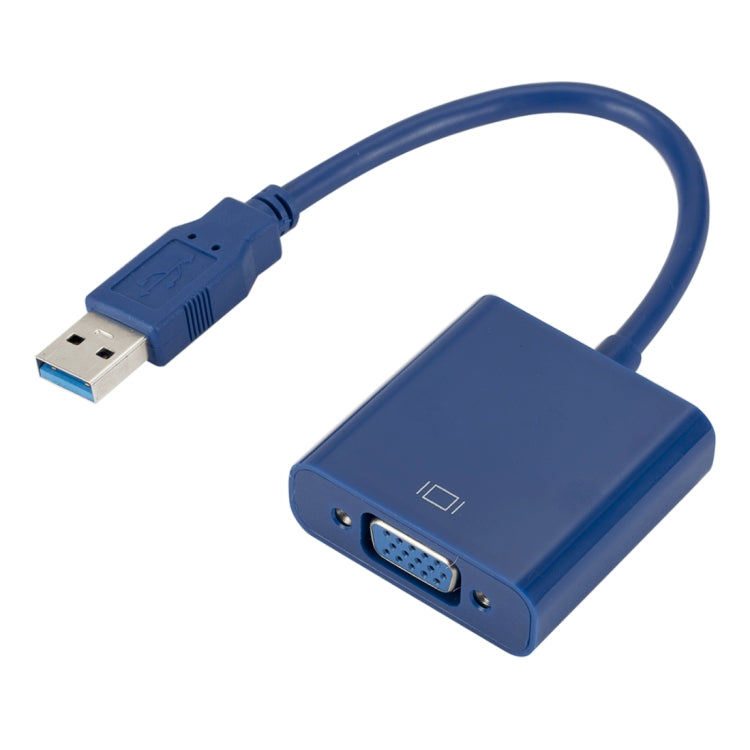 Cable convertidor de tarjeta gráfica externa USB 3.0 a VGA, resolución: 1080P, 1080P (negro), 1080P (azul), 1080P