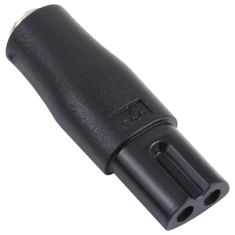 DC 5.5 x 2.1mm Female to Shaver Interface Female Power Supply Conversion Converter, Semicircle