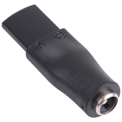 DC 5.5 x 2.1mm Female to Shaver Interface Female Power Supply Conversion Converter, Semicircle