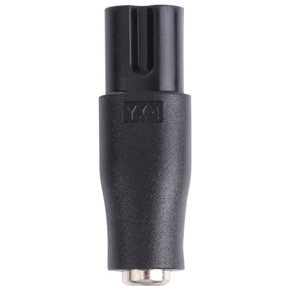 DC 5.5 x 2.1mm Female to Shaver Interface Female Power Supply Conversion Converter, Semicircle