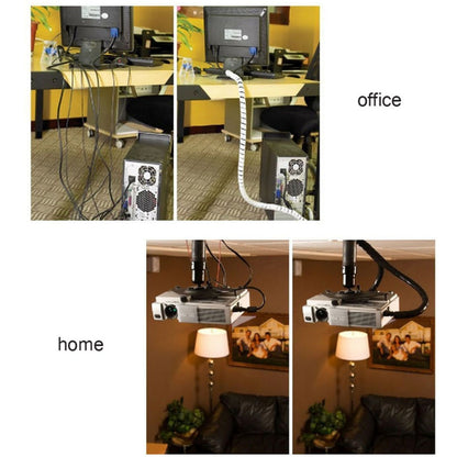 15m PE Spiral Pipes Wire Winding Organizer Tidy Tube, Nominal Diameter: 6mm, 6mm /15m Length, 6mm / 15m Length