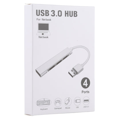 Adaptador HUB de aleación de aluminio A-809 de 4 puertos USB 3.0 a USB 3.0, A-809