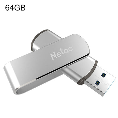 Netac U388 64GB USB 3.0 Twister Secure Encryption Flash Disk, U388 64GB