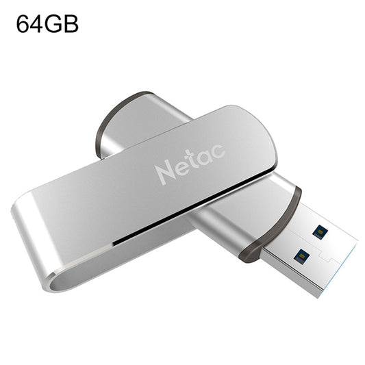Netac U388 64GB USB 3.0 Twister Secure Encryption Flash Disk, U388 64GB