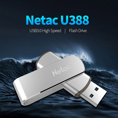 Netac U388 64GB USB 3.0 Twister Secure Encryption Flash Disk, U388 64GB