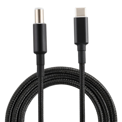 PD 100W 7.4 x 0.6mm Male to USB-C / Type-C Male Nylon Weave Power Charge Cable for Dell, Cable Length: 1.7m, 7.4 x 0.6mm for Dell