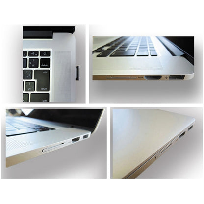 BASEQI Hidden Aluminum Alloy SD Card Case for Lenovo Flex4-14 Laptop, For Lenovo Flex4-14