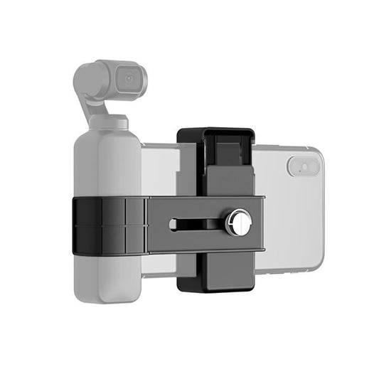 Suporte de fixação para smartphone PULUZ com rosca de 1/4" para DJI OSMO Pocket/Pocket 2.