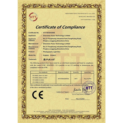 PULUZ 20cm Include 2 LED Panels Folding Portable 1100LM Light Photo Lighting Studio Shooting Tent Box Kit with 6 Colors Backdrops (Black, White, Yellow, Red, Green, Blue), Unfold Size: 24cm x 23cm x 23cm, 20cm(2 LED/RU), 20cm(2 LED), 20cm(2 LED/US)