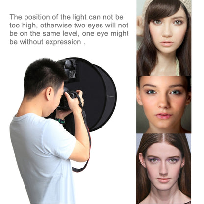 PULUZ 45cm Round Style Macro and Portrait Softbox SpeedLite Flash Light Foldable Diffuser, 45cm Round(US), 45cm Round, 45cm Round(AE)
