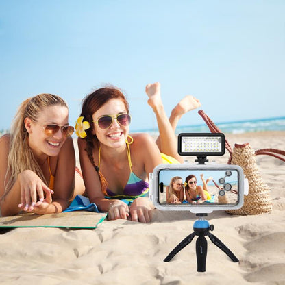 PULUZ 40 LED 40 m Luz de relleno impermeable para buceo Cámara Video Foto Estudio Luz, 40 LED