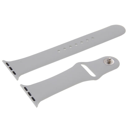 For Apple Watch Sport 42mm High-performance Longer Rubber Sport Watch Band with Pin-and-tuck Closure