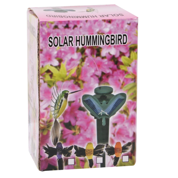 Lifelike Decorative Garden Courtyard Solar Flying Bird Toy(Random Color Delivery), Bird