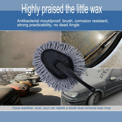 KANEED SL-915 Car Dash Duster Washable Microfiber Interior and Exterior Surface Cleaner Wax Treated Professional Detailing Tool, Size: 34 x 19cm, Surface Cleaner, UK Stock Surface Cleaner, US Stock Surface Cleaner, Surface Cleaner Blue