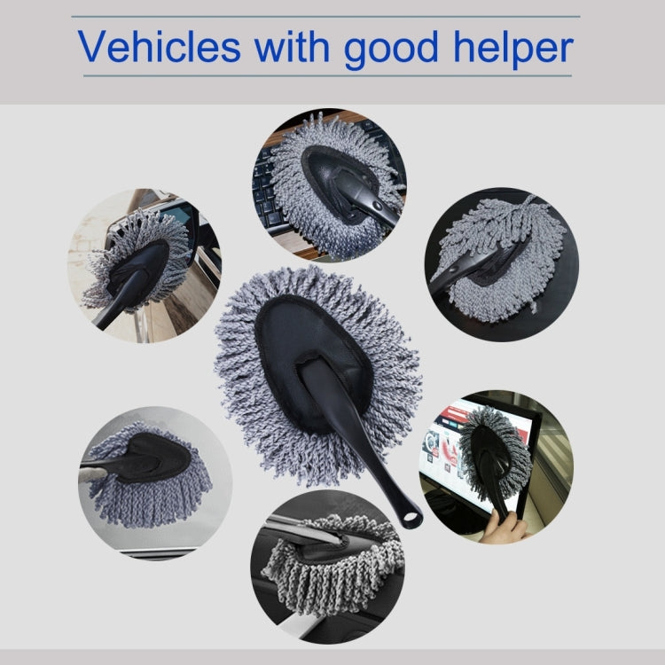 KANEED SL-915 Car Dash Duster Washable Microfiber Interior and Exterior Surface Cleaner Wax Treated Professional Detailing Tool, Size: 34 x 19cm, Surface Cleaner, UK Stock Surface Cleaner, US Stock Surface Cleaner, Surface Cleaner Blue