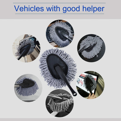 KANEED SL-915 Car Dash Duster Washable Microfiber Interior and Exterior Surface Cleaner Wax Treated Professional Detailing Tool, Size: 34 x 19cm, Surface Cleaner, UK Stock Surface Cleaner, US Stock Surface Cleaner, Surface Cleaner Blue