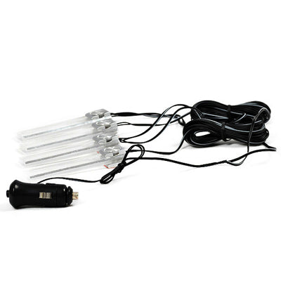 4X Car Illumination Blue Light LED Dash Decoration Lamp, Car LED Dash Decoration Lamp