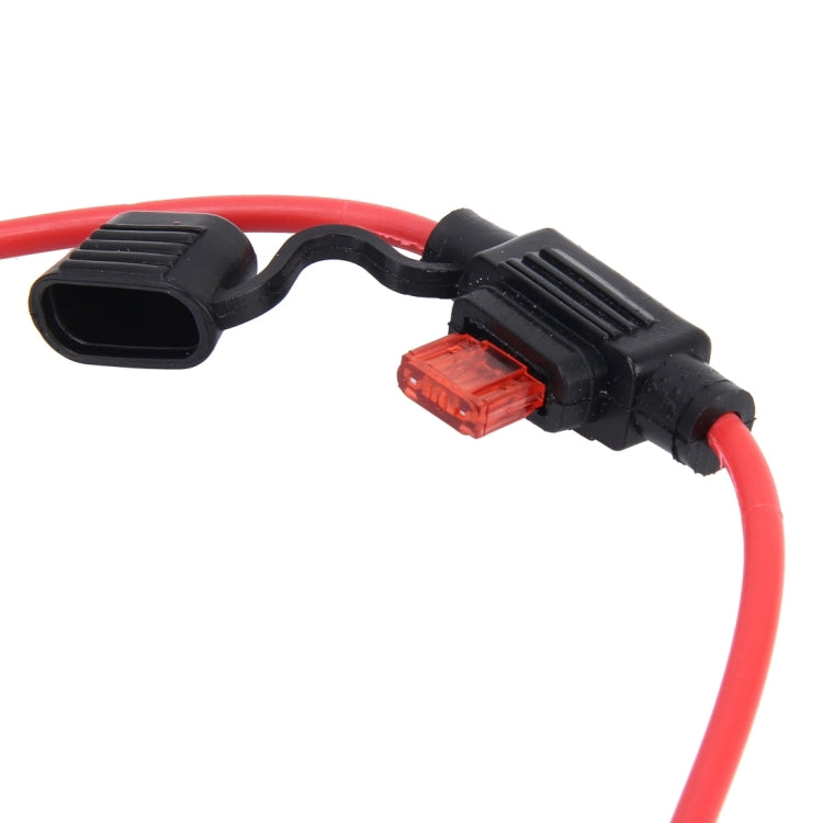 Waterproof Fuse Box Fuse Holder with Wire, DC12V, Small Size