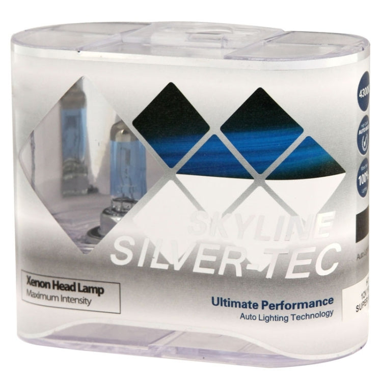 PEGASUS H7 Halogen Car Headlight Lamp, 1800 Lumens Warm White Light, 12V / 100W 5000K, H7