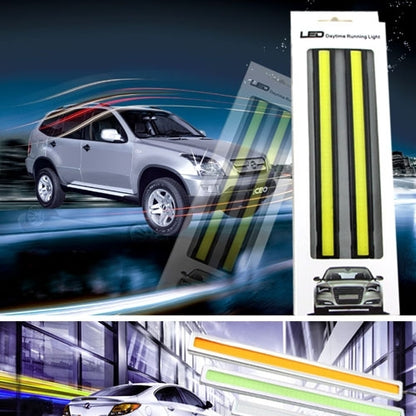 2 PCS 6W*2 DRL LED Light Bar Car Light Source Waterproof Daytime Running Lights, DC 12V, NCD-17BK Blue Light, NCD-17BK ICE Blue Light