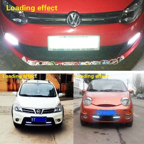 2 PCS 6W*2 DRL LED Light Bar Car Light Source Waterproof Daytime Running Lights, DC 12V, NCD-17BK Blue Light, NCD-17BK ICE Blue Light